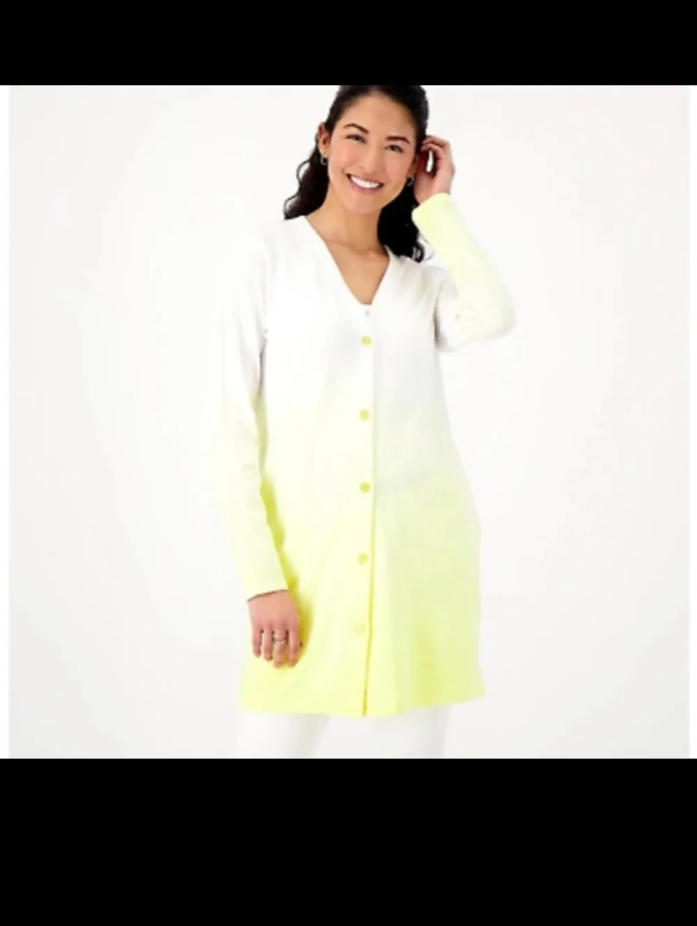 Denim&Co beach yellow
